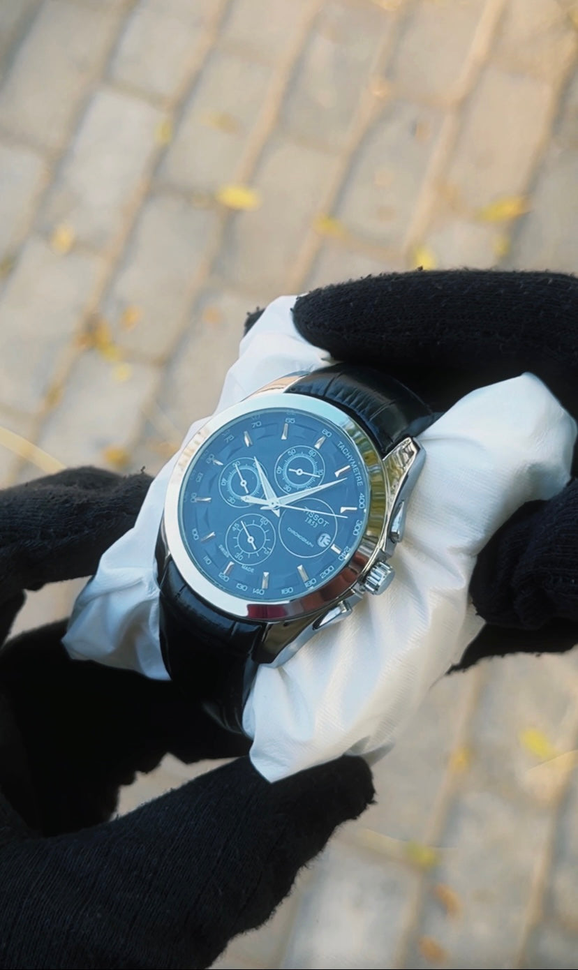 Tissot 1853 Brown Leather Strap (Chronographs)